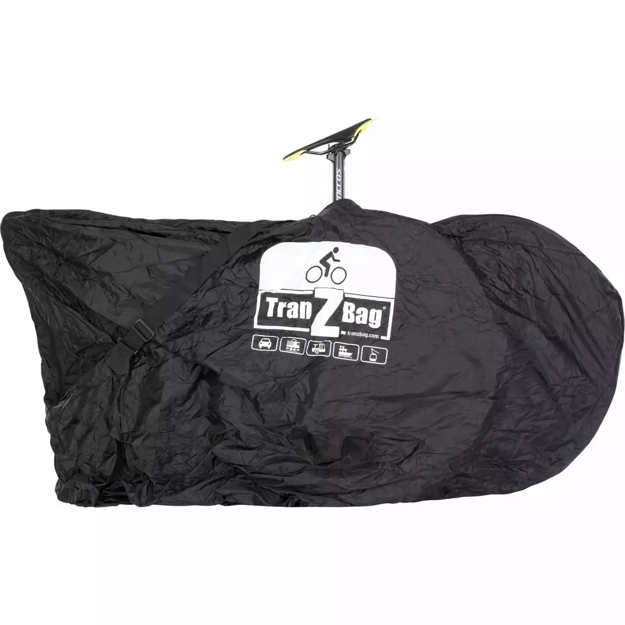 TranZbag Original Bike-Transporttasche - Black (Schwarz)