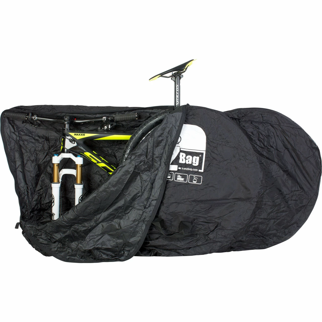 TranZbag Original Bike-Transporttasche - Black (Schwarz) – Bild 3