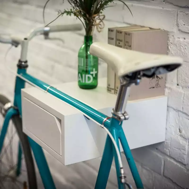 BicycleDudes Clemens Fahrrad-Wandhalterung Aus Holz