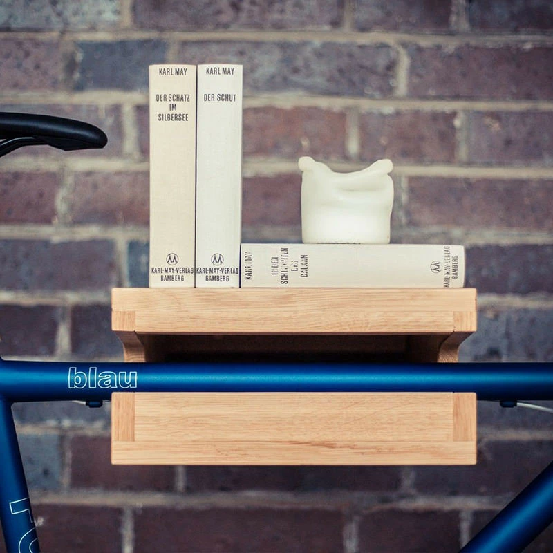 BicycleDudes Johannes Fahrrad-Wandhalterung Aus Holz – Bild 2