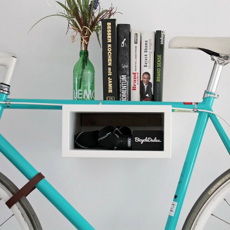 BicycleDudes Oskar Fahrrad-Wandhalterung Aus Holz – Bild 2