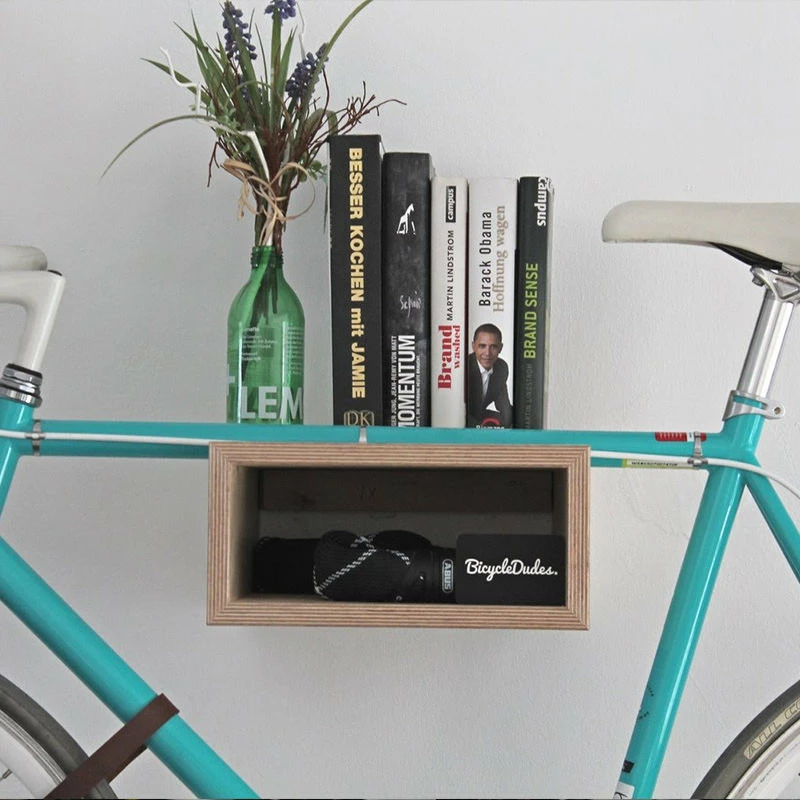 BicycleDudes Gustav Fahrrad-Wandhalterung Aus Holz – Bild 2