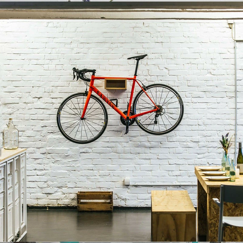 BicycleDudes Gustav Fahrrad-Wandhalterung Aus Holz – Bild 3