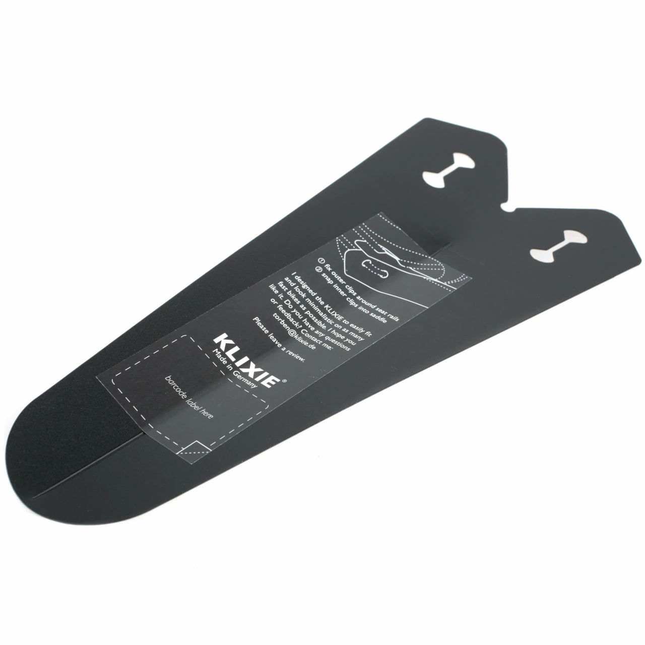 Klixie Schutzblech - Ansteckbares Minimalistisches Schutzblech Für Rennräder, Crosser, Mountainbikes – Bild 6