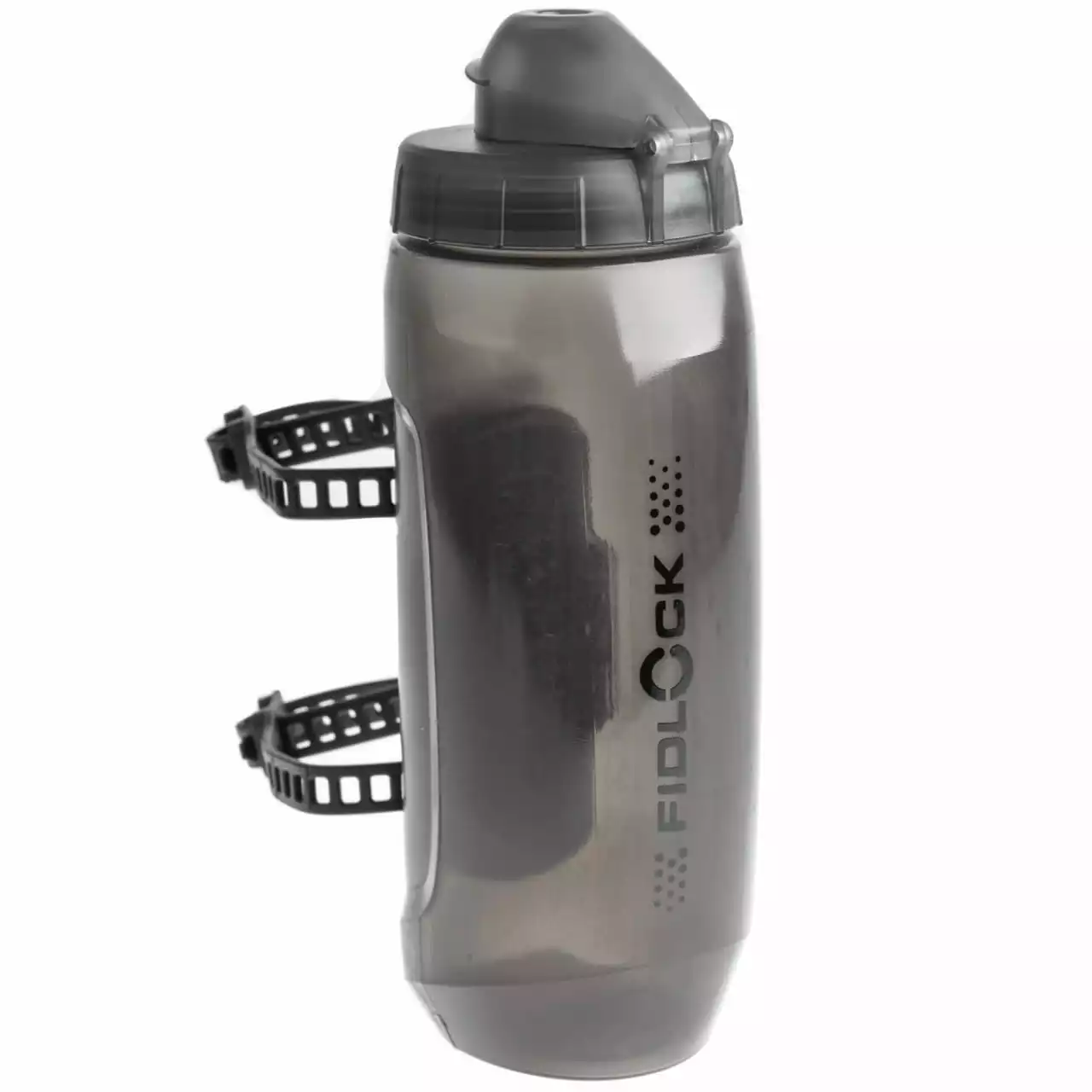 Fidlock TWIST Bottle 590 + Uni Base Transparent Black