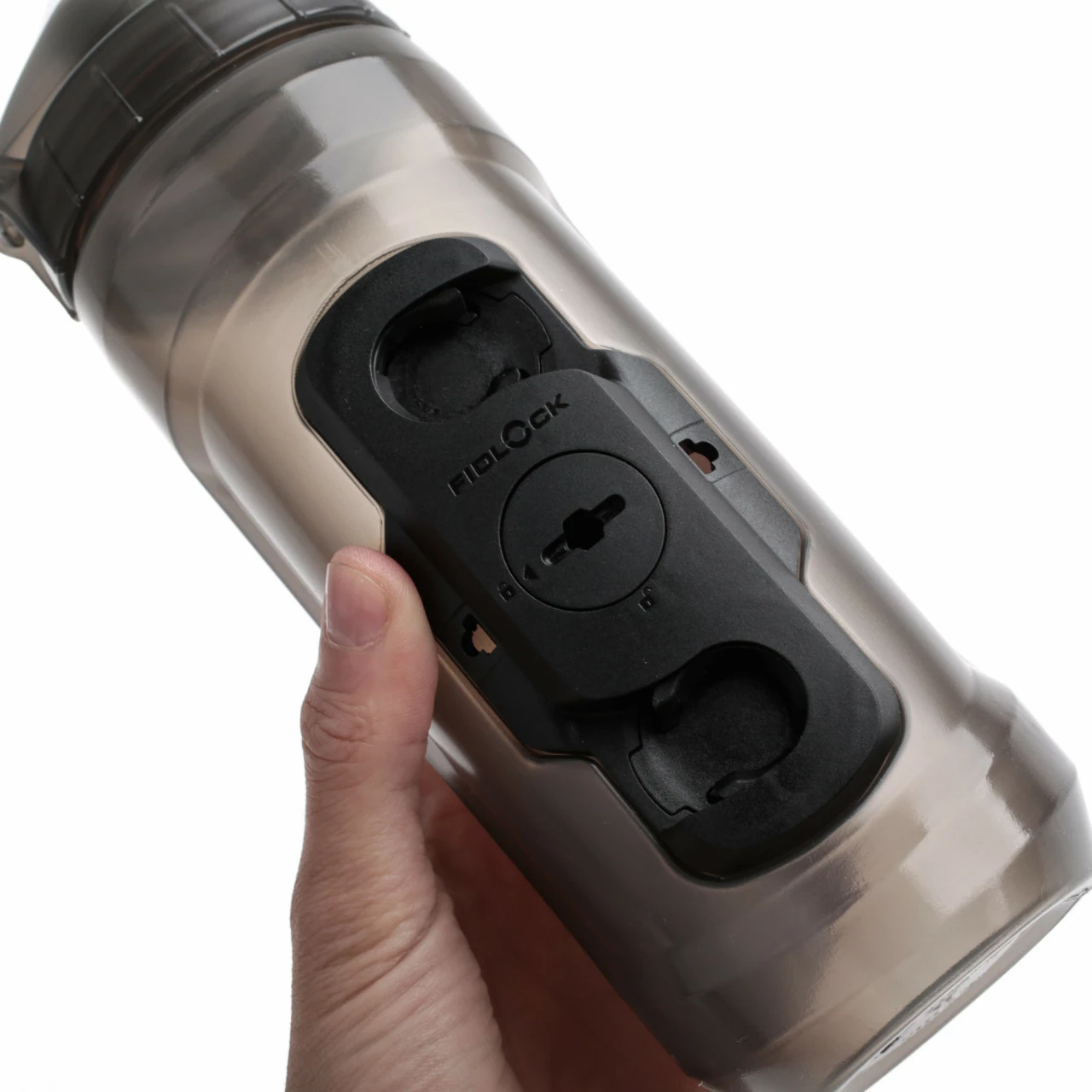 Fidlock TWIST Single Bottle 590 Transparent Black – Bild 3