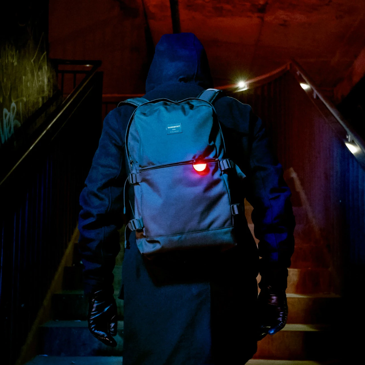 Bookman Urban Visibility Bookman Eclipse Gray Anstecklicht Grau – Bild 6