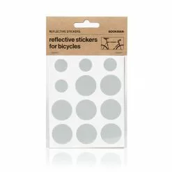Bookman Urban Visibility Bookman Sticky Reflectors White Reflektoraufkleber Punkte Weiß