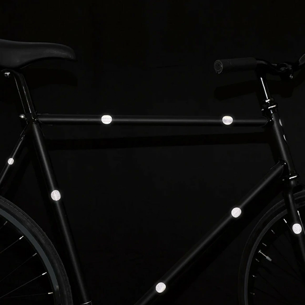 Bookman Urban Visibility Bookman Sticky Reflectors Black Reflektoraufkleber Punkte Schwarz – Bild 3