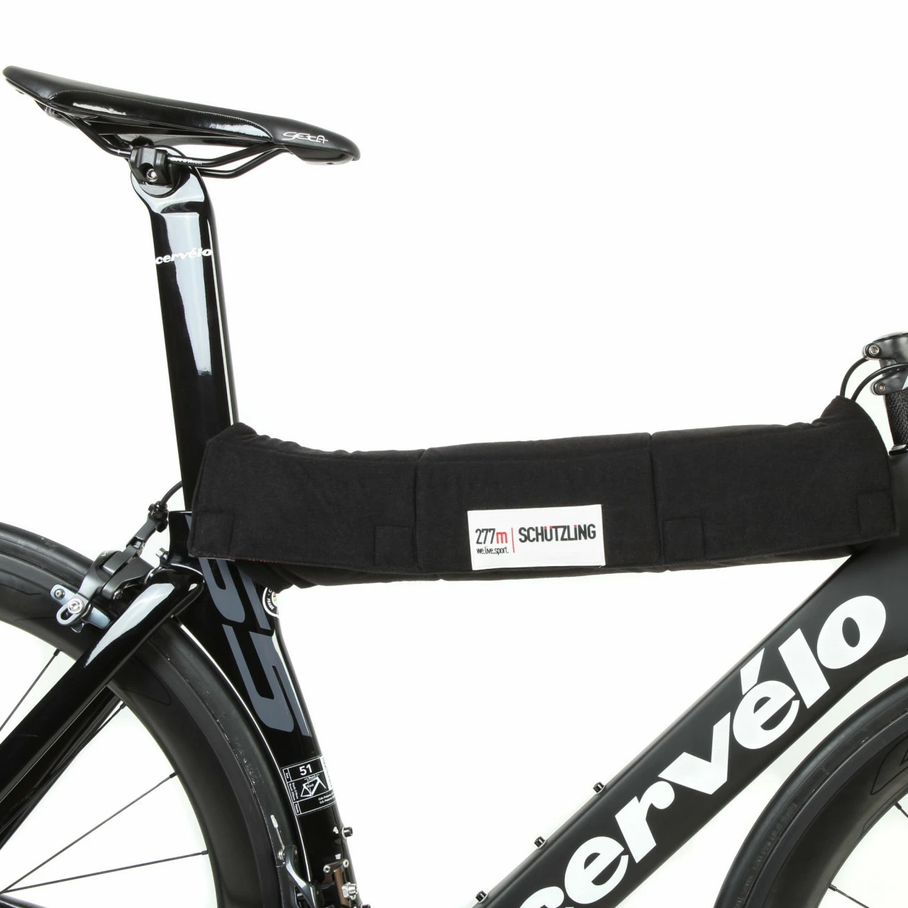 277m Schützling L, 55 Cm Rahmenschutz-Wrap Oberrohr- / Unterrohr- Schutz – Bild 5