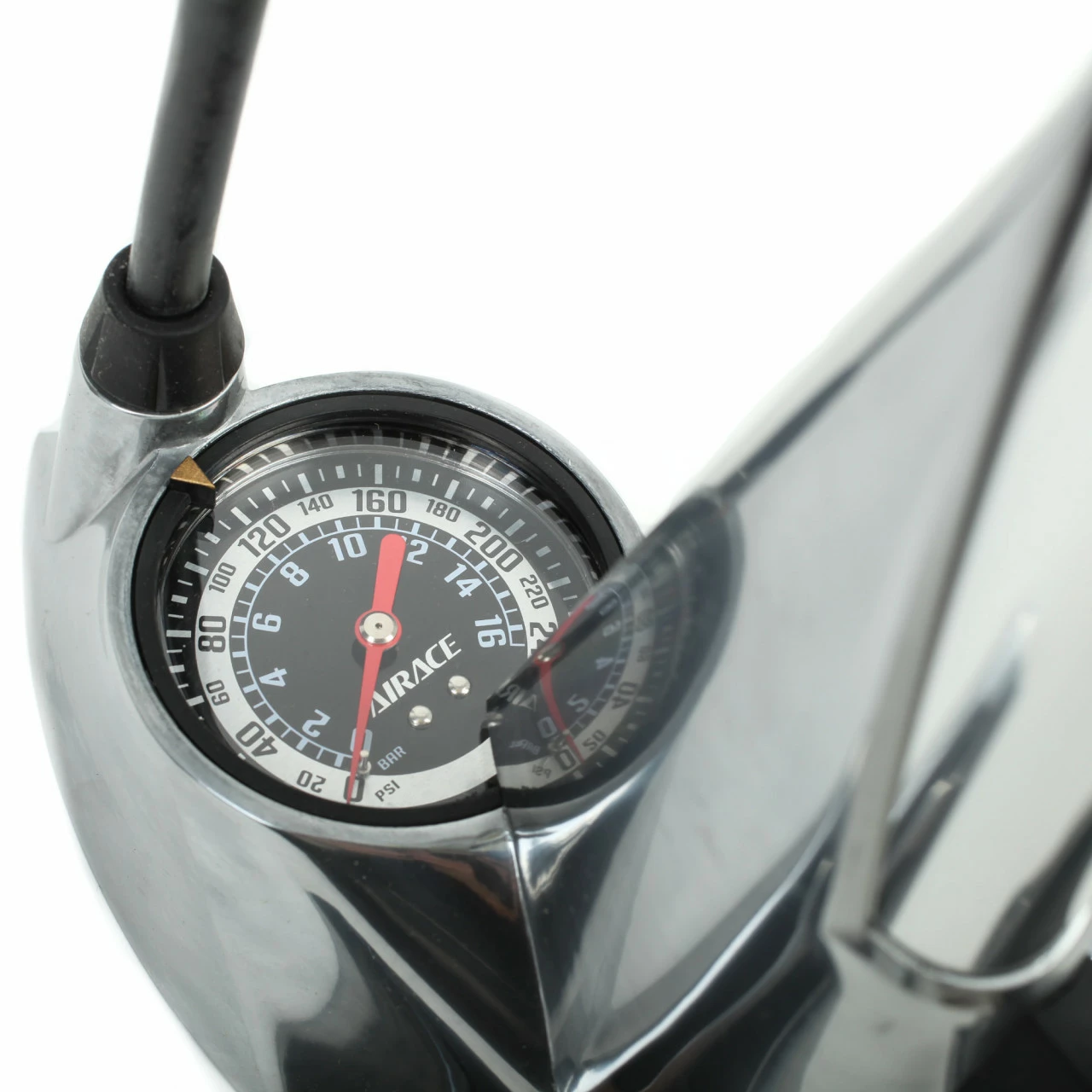 Airace Veloce A (PRO) Standpumpe Alu-Luftpumpe Bis 16,5 Bar (240 PSI) Silber – Bild 6