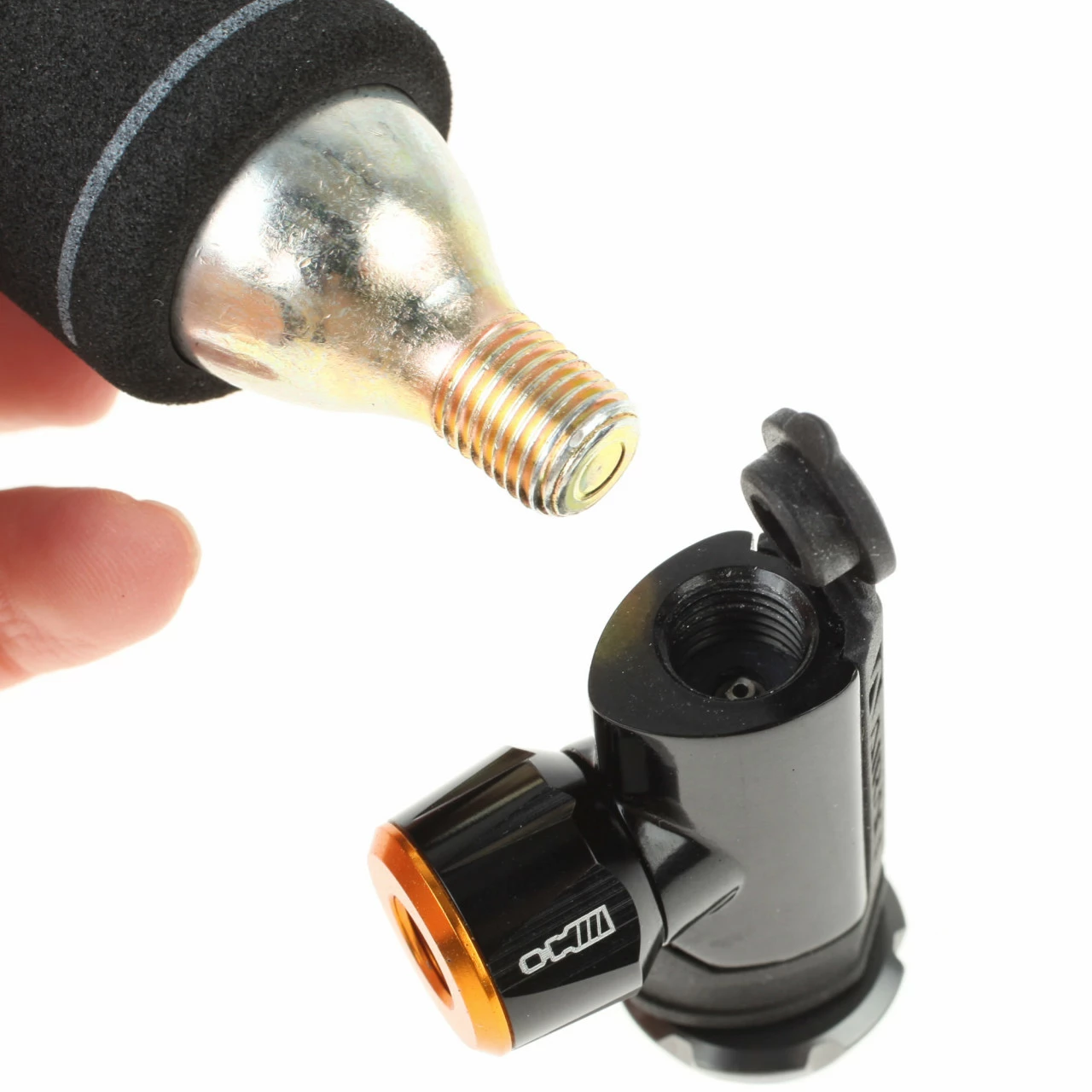 Airace Turbo Micro 4 CO2-Luftpumpe Mit Dosier-Funktion CO2-Pumpe – Bild 3