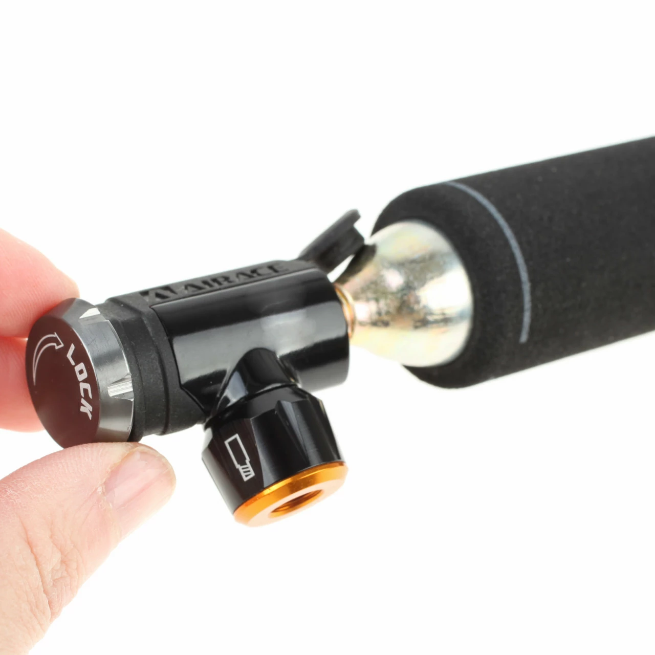 Airace Turbo Micro 4 CO2-Luftpumpe Mit Dosier-Funktion CO2-Pumpe – Bild 6