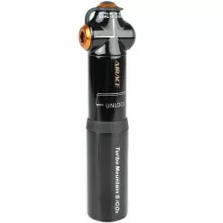 Airace Turbo Mountain 2in1 Minipumpe Mit Integrierter CO2-Pumpe Für Mountainbikes Bis 5,5 Bar (80 PS