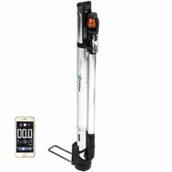 Airace ISpeed F2 G Bluetooth Mini-Standpumpe (164 G) Mit Digitaler App-Anzeige Bis 9,5 Bar (140 PSI)