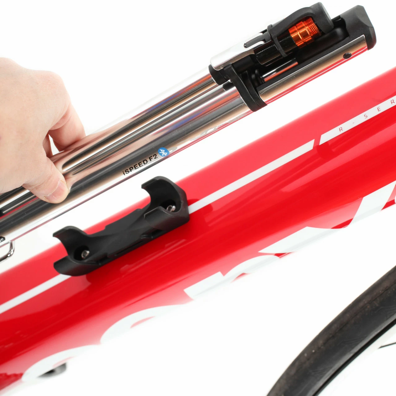 Airace ISpeed F2 G Bluetooth Mini-Standpumpe (164 G) Mit Digitaler App-Anzeige Bis 9,5 Bar (140 PSI) – Bild 6