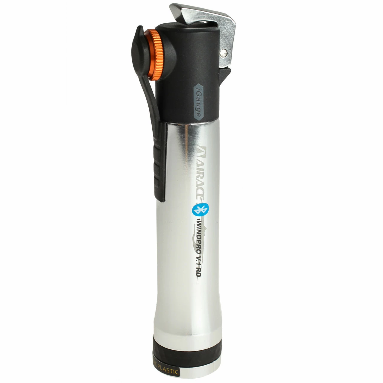 Airace IWindpro V1 ROAD Bluetooth-Minimpumpe Mit Digitaler App-Anzeige Bis 8 Bar (120 PSI)