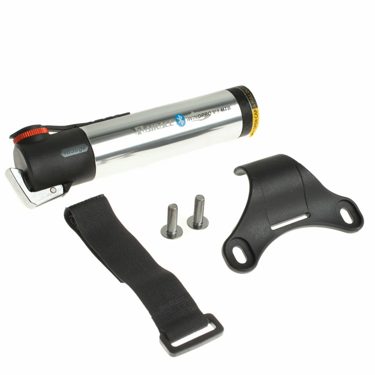 Airace IWindpro V1 MTB Bluetooth-Minimpumpe Mit Digitaler App-Anzeige Bis 5,5 Bar (80 PSI) – Bild 3