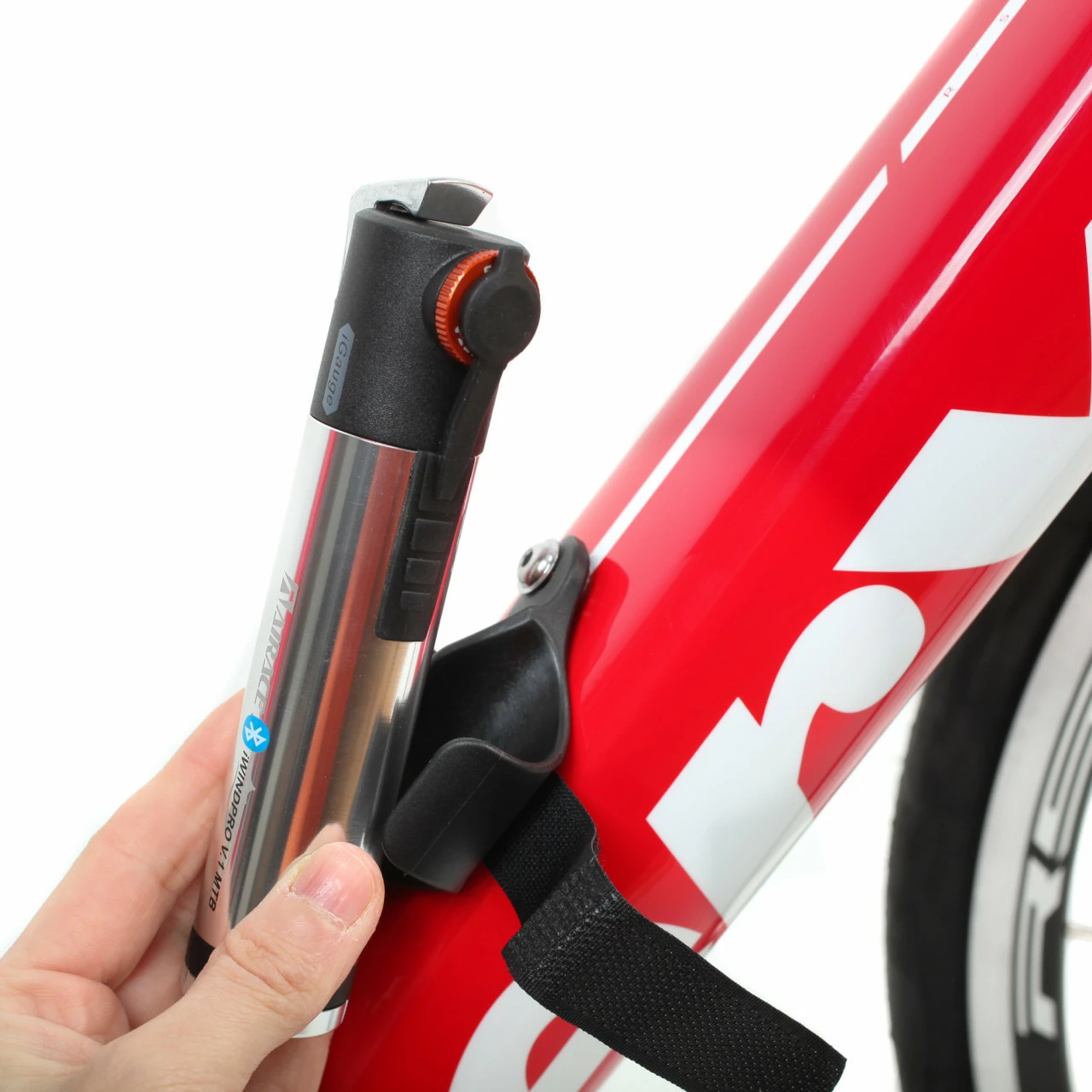 Airace IWindpro V1 MTB Bluetooth-Minimpumpe Mit Digitaler App-Anzeige Bis 5,5 Bar (80 PSI) – Bild 4