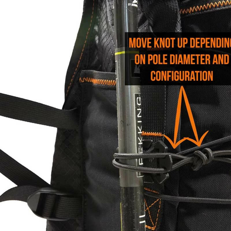 Orange Mud Trekkingstock- / Wanderstock-Schlaufen Für Endurance & Adventure Packs – Bild 2
