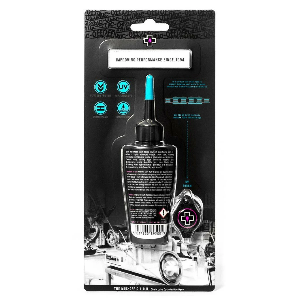 Muc-Off Hydrodynamic Team Sky Lube 50ml – Bild 2