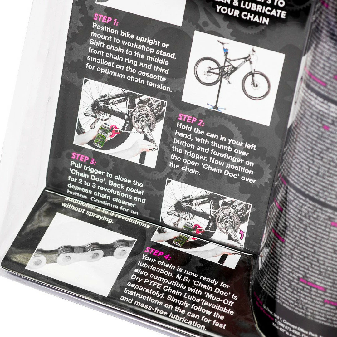 Muc-Off Chain Doc (incl. Chain Cleaner 400ml) - Praktisches Twin Pack – Bild 2