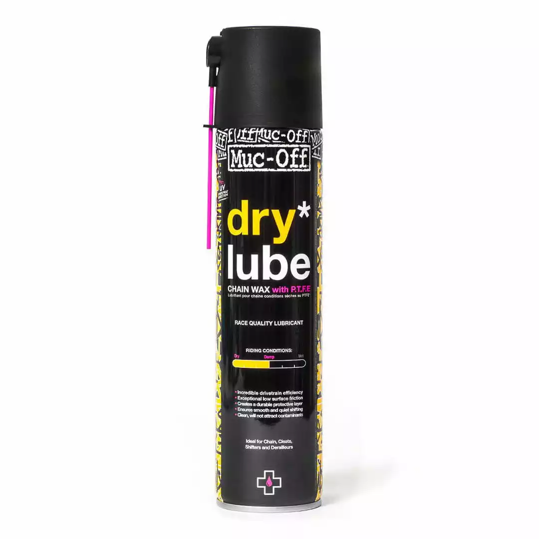 Muc-Off Dry PTFE Chain Lube 400ml - Kettenspray Für Trockenheit
