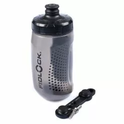 Fidlock TWIST Bottle 450 + Bike Base Transparent Black