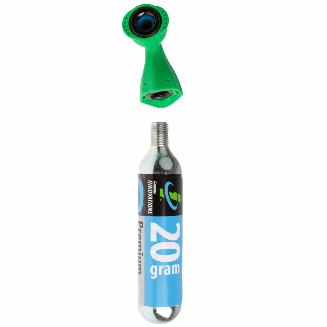 Genuine Innovations Microflate Nano Inflatorkopf Für CO2-Kartuschen Mit Gewinde – Bild 5