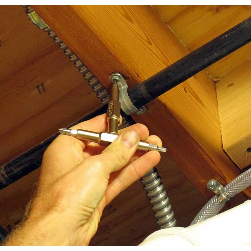 FixItSticks Replaceable General & Home Edition Schraubendreher-Set Mit 18 Bits + Halterung – Bild 4