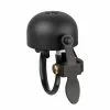 Crane Bells Crane E-Ne Bell All Black (schwarz Alu) Fahrradklingel Auch Für Rennrad-Lenker Geeignet