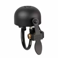 Crane Bells Crane E-Ne Bell All Black (schwarz Alu) Fahrradklingel Auch Für Rennrad-Lenker Geeignet