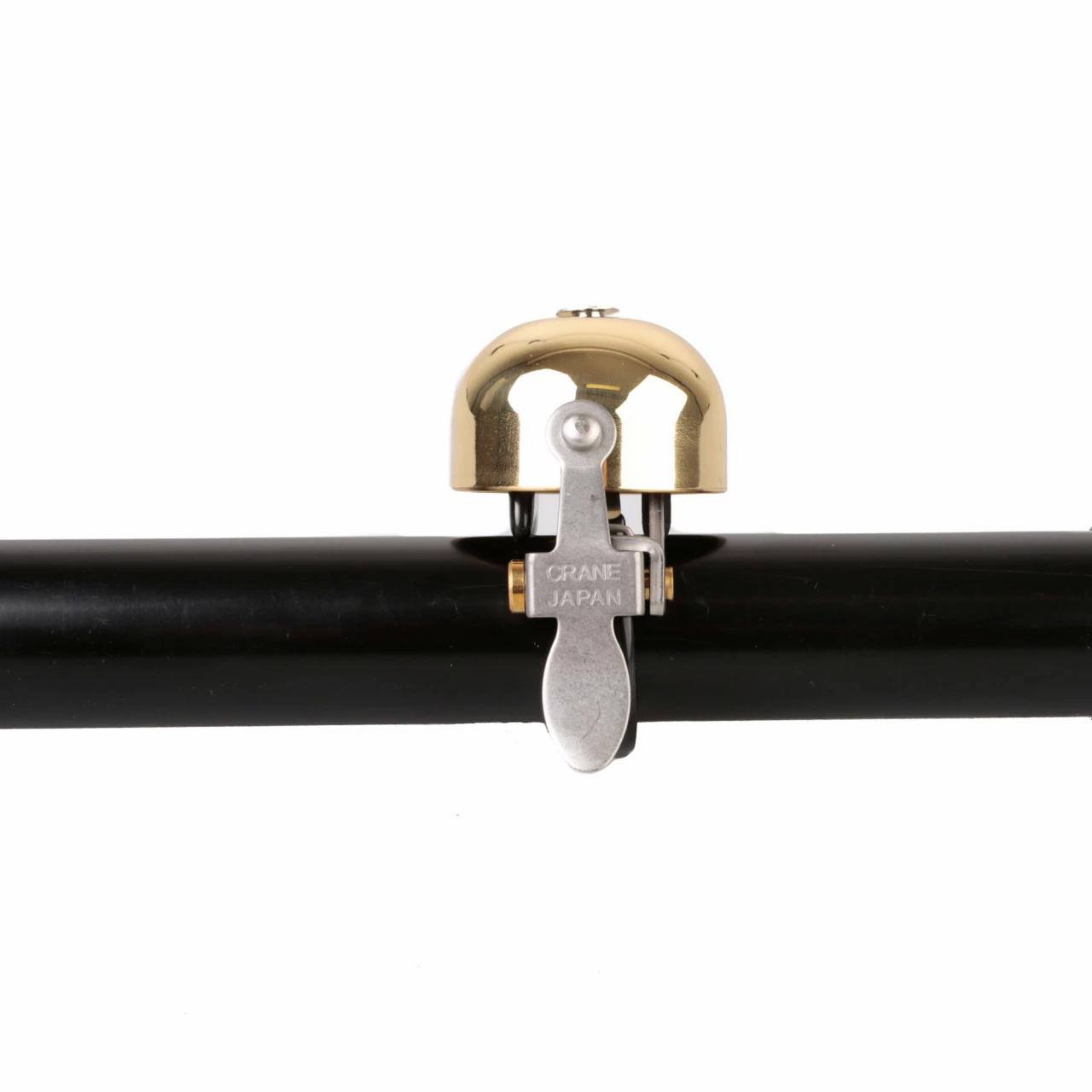 Crane Bells Crane E-Ne Bell Polished Gold Messing Fahrradklingel Auch Für Rennrad-Lenker Geeignet – Bild 4