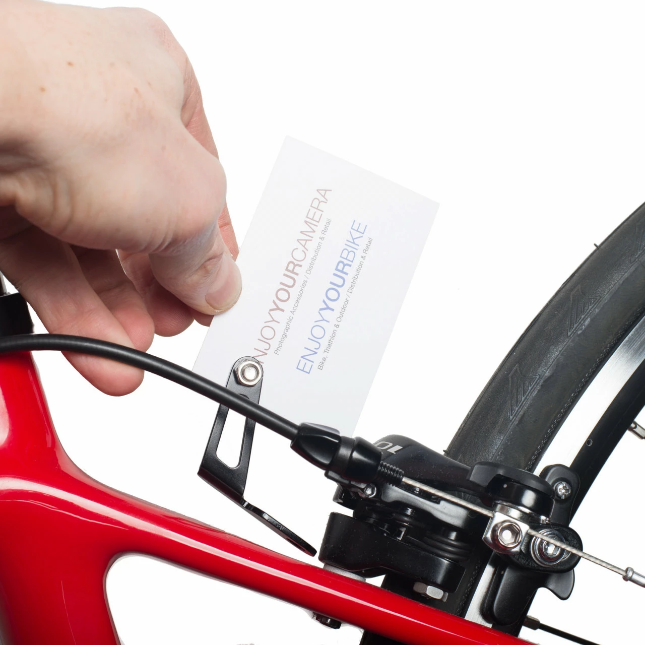 XON Startnummernhalterung Für Hinterrad-Bremse / Bremsachse – Bild 2