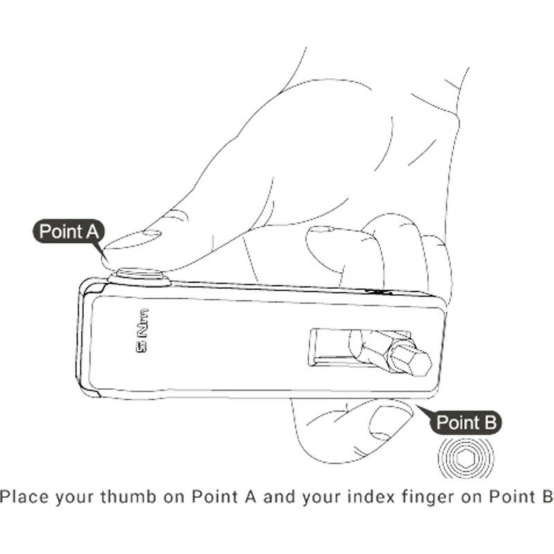 Birzman M-Torque Ranger Schlüsselset Mit Drehmoment-Anzeige – Bild 2