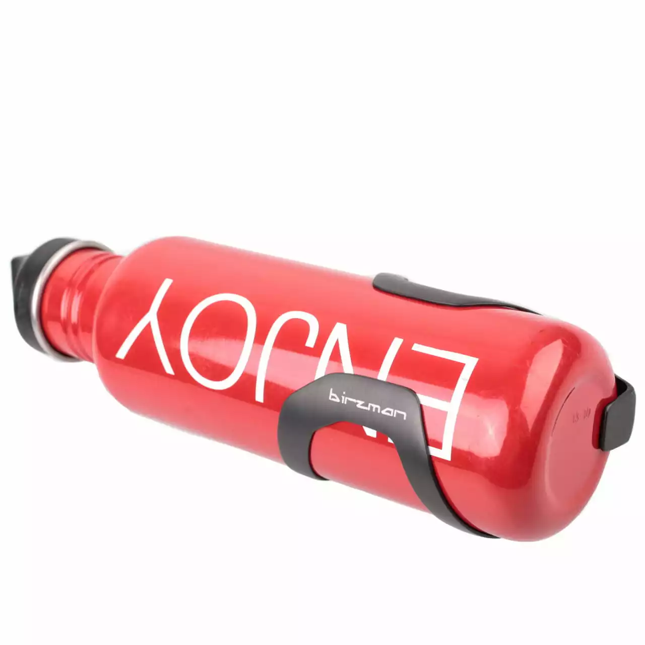 Birzman Carbon Flaschenhalter Uncage Right - Schwarz Matt - Seitliche Entnahme