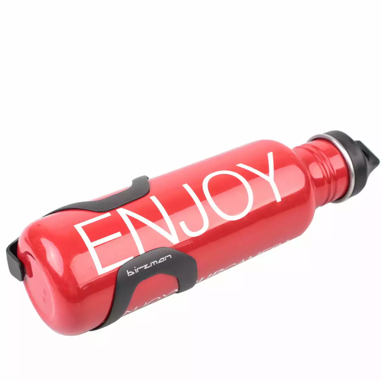 Birzman Carbon Flaschenhalter Uncage Left - Schwarz Matt - Seitliche Entnahme