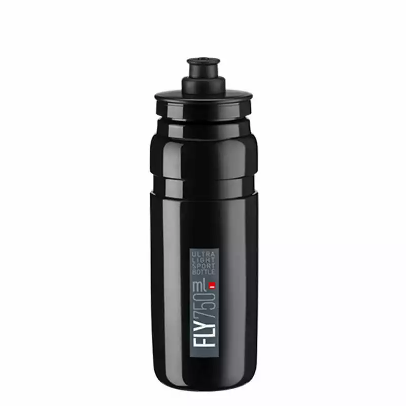 Elite Trinkflasche Fly 750 Ml Schwarz-Grau