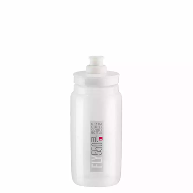 Elite Trinkflasche Fly 550 Ml Transparent-Grau
