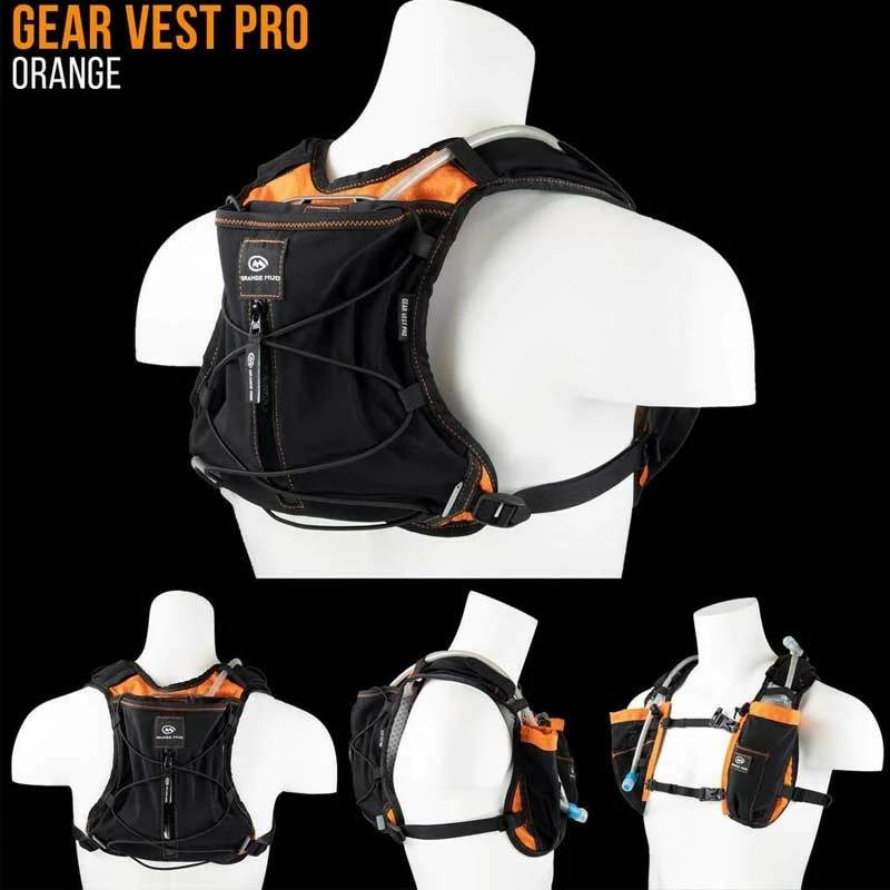 Orange Mud Gear Vest Pro 5 Liter Trailrunning- Und Bike-Rucksack Inkl. 1 L Trinksystem / Trinkblase – Bild 2