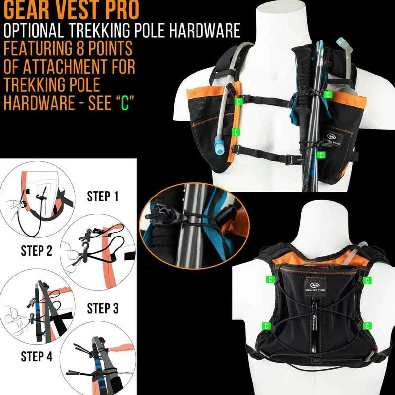 Orange Mud Gear Vest Pro 5 Liter Trailrunning- Und Bike-Rucksack Inkl. 1 L Trinksystem / Trinkblase – Bild 4