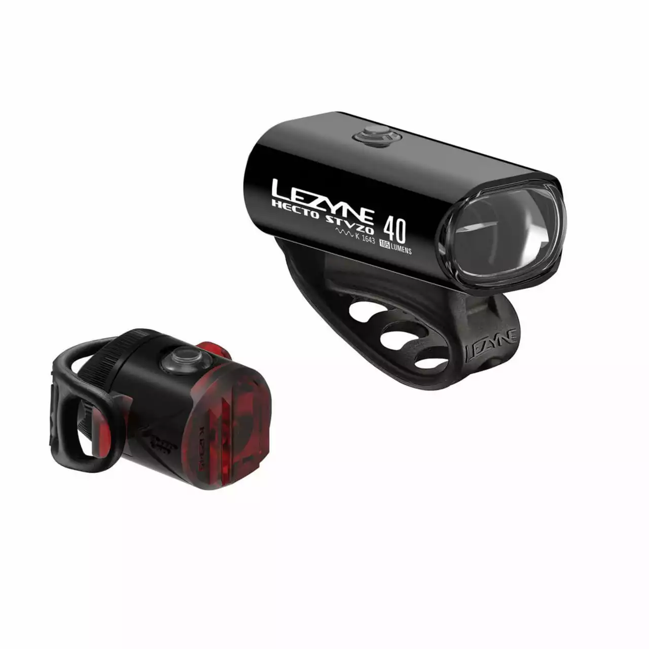 Lezyne LED Beleuchtungsset Hecto Drive 40 StVZO + Femto StVZO