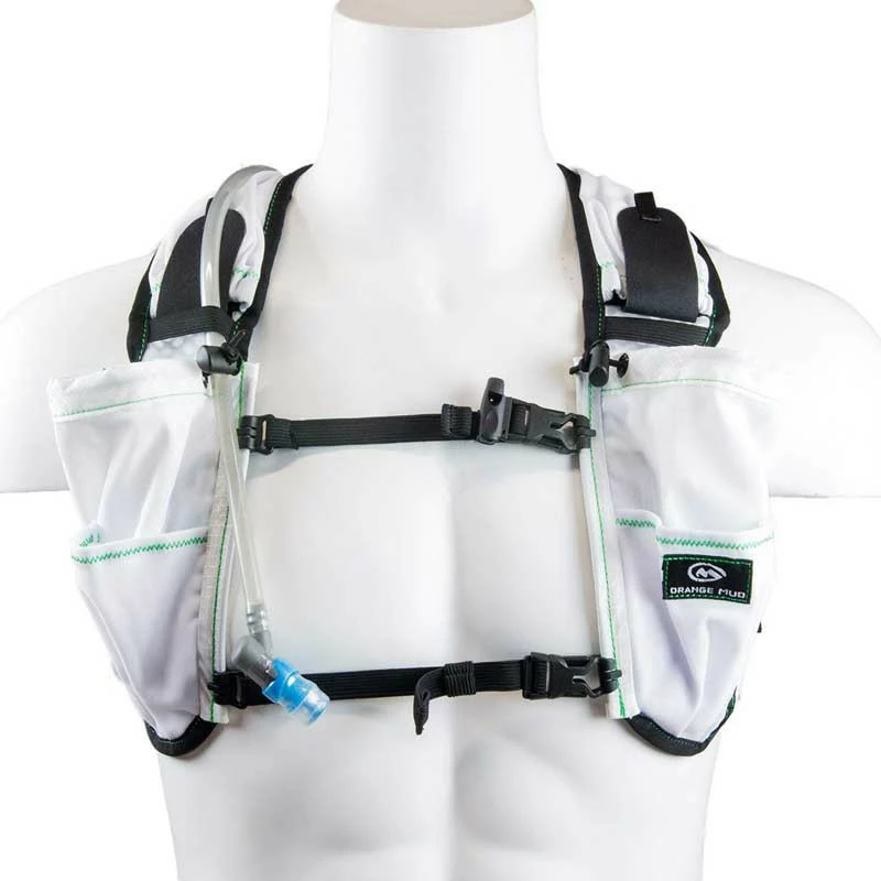 Orange Mud Gear Vest 2.0 Weiß 2 Liter Trailrunning- Und Bike-Rucksack Inkl. 1 L Trinksystem / Trinkb – Bild 2