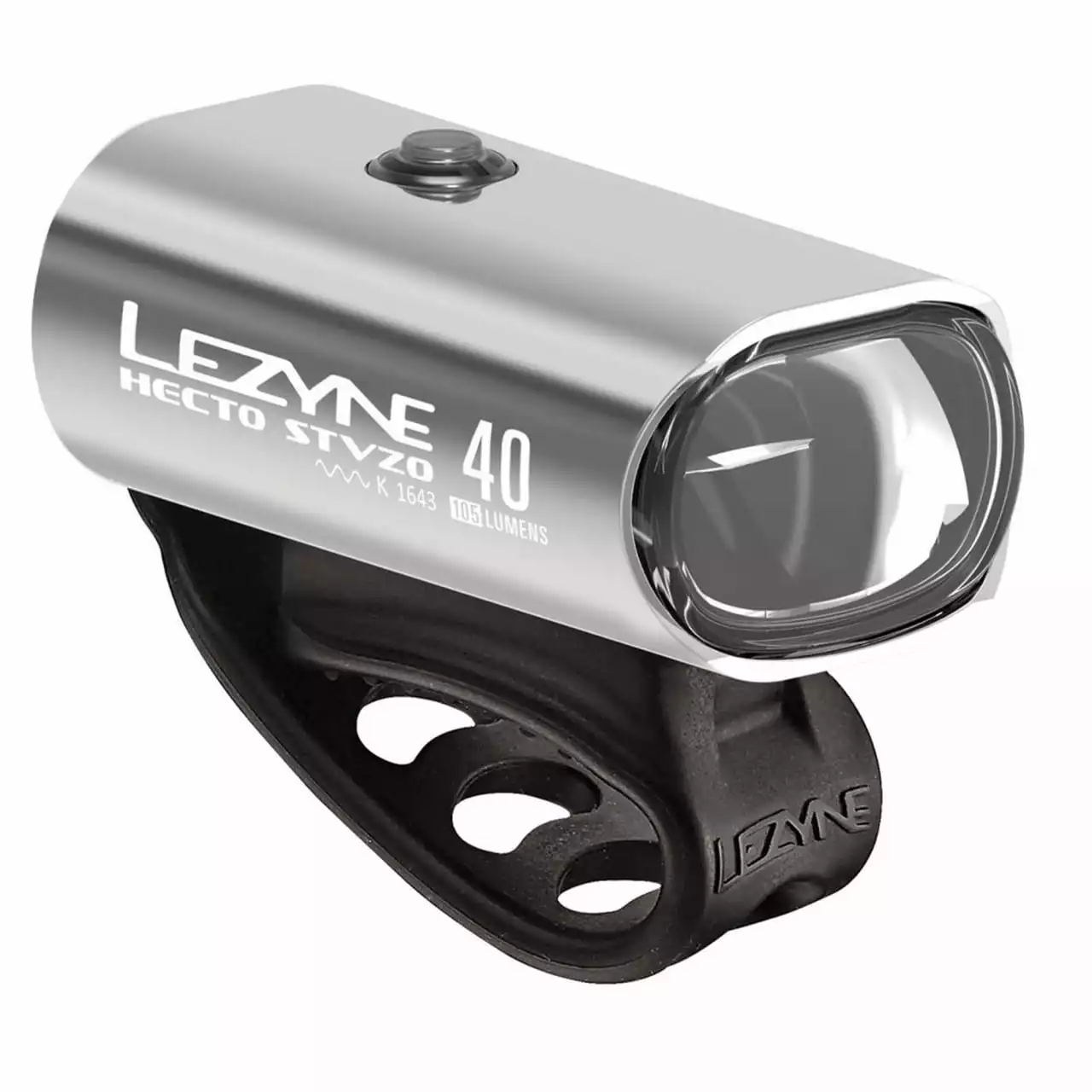 Lezyne LED Hecto Drive 40 StVZO Frontlicht Silber