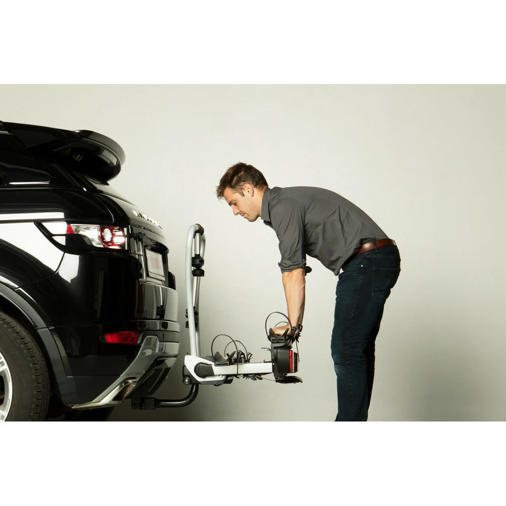 Yakima Justclick 3 Heck-Fahrradträger Zur Montage An Der Anhängerkupplung - Für 3 Fahrräder (optiona – Bild 4