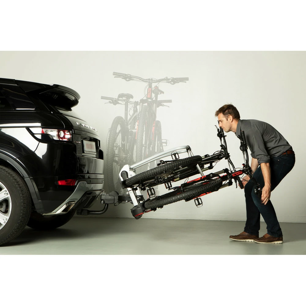 Yakima Justclick 3 Heck-Fahrradträger Zur Montage An Der Anhängerkupplung - Für 3 Fahrräder (optiona – Bild 5