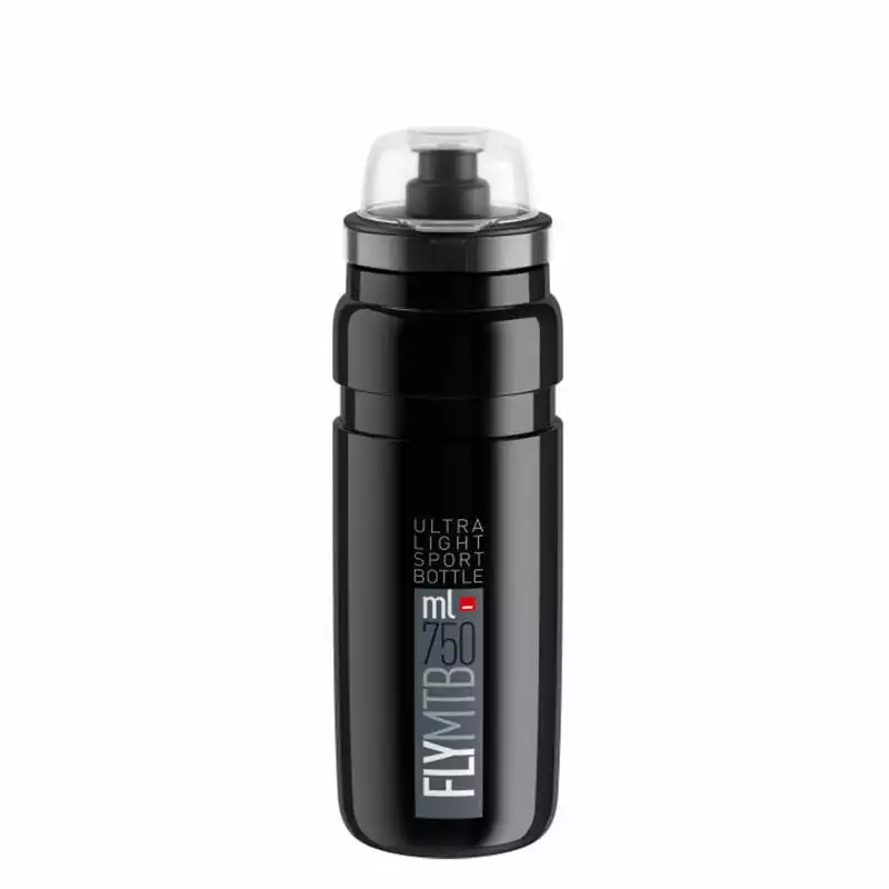 Elite Trinkflasche Fly MTB 750 Ml Schwarz-Grau