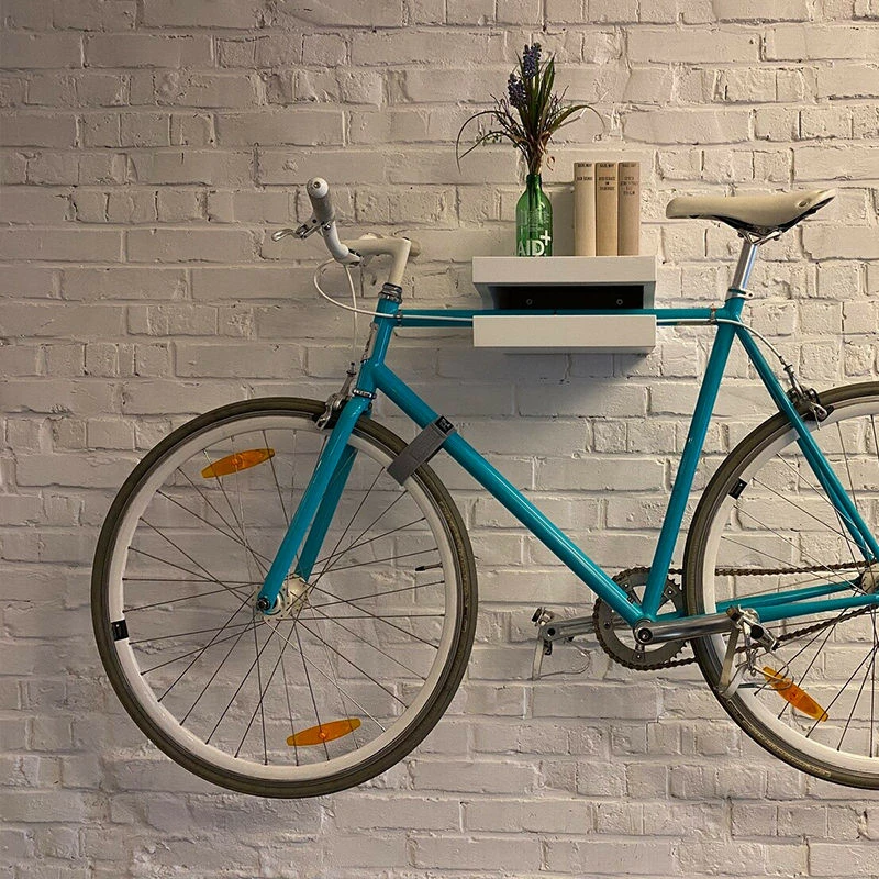 Bicycledudes Barni Reifen-Fixierung Aus Filz Für Fahrrad Wandhalterungen - Hellgrau – Bild 3