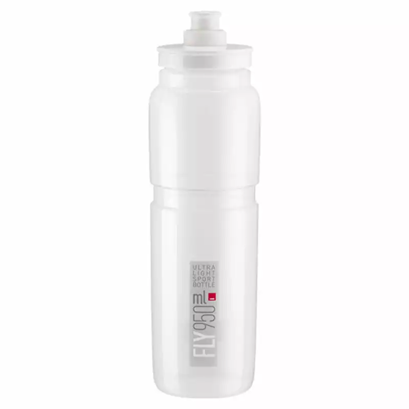 Elite Trinkflasche Fly 950 Ml Transparent-Grau
