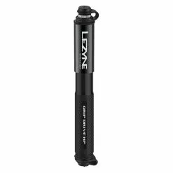 Lezyne Mini-Fahrradpumpe Grip Drive HP Medium / Schwarz / 114 G /bis Max. 8,3 Bar / 120 PSI